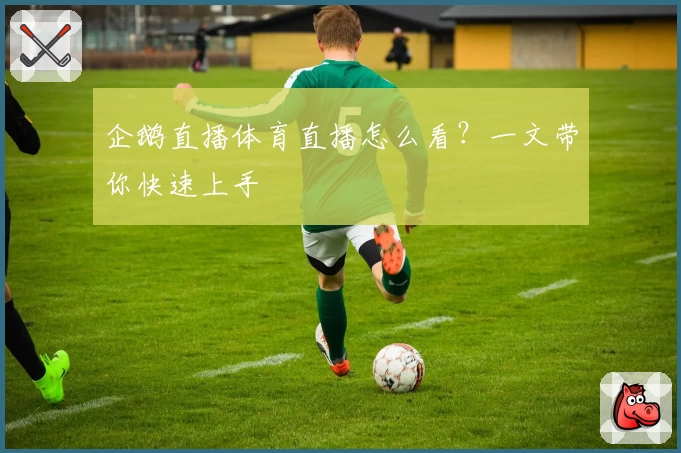 企鹅直播体育直播怎么看?一文带你快速上手